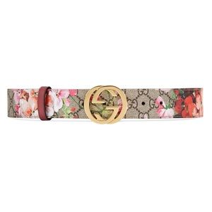 Authentic Gucci Bloom GG Supreme Belt Size 90/36